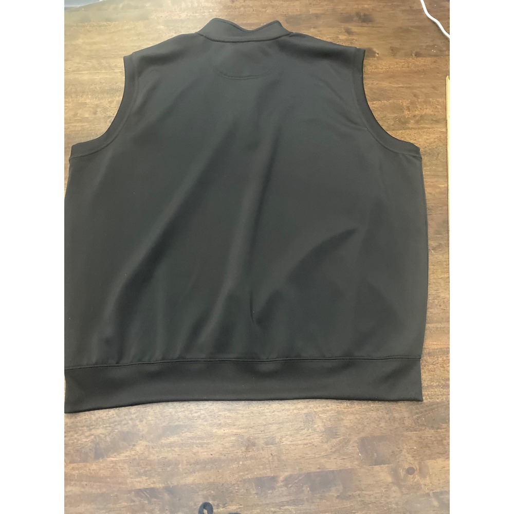 Fairway & Greene Pebble Beach Golf Vest Mens XXXL Black Quarter Zip F&G Tech - Picture 8 of 9